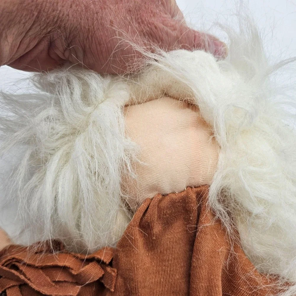 Vintage 1993 Classic Works Mountain Man Hand Puppet Plush Toy 14
